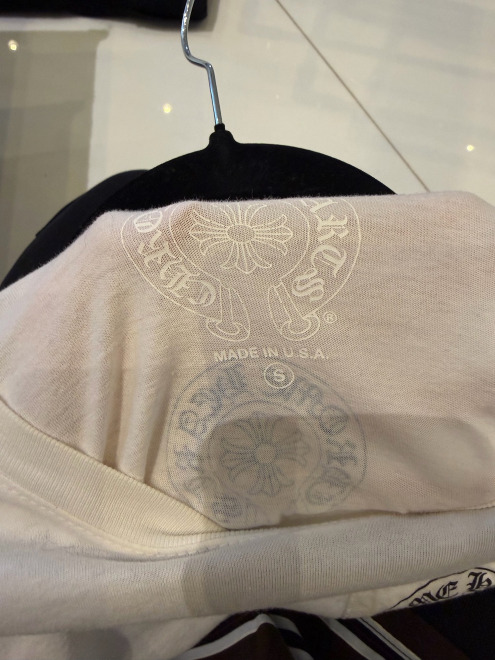 Chrome Hearts Multicolor Horseshoe Pocket T- Shirt - Picture 6 of 7